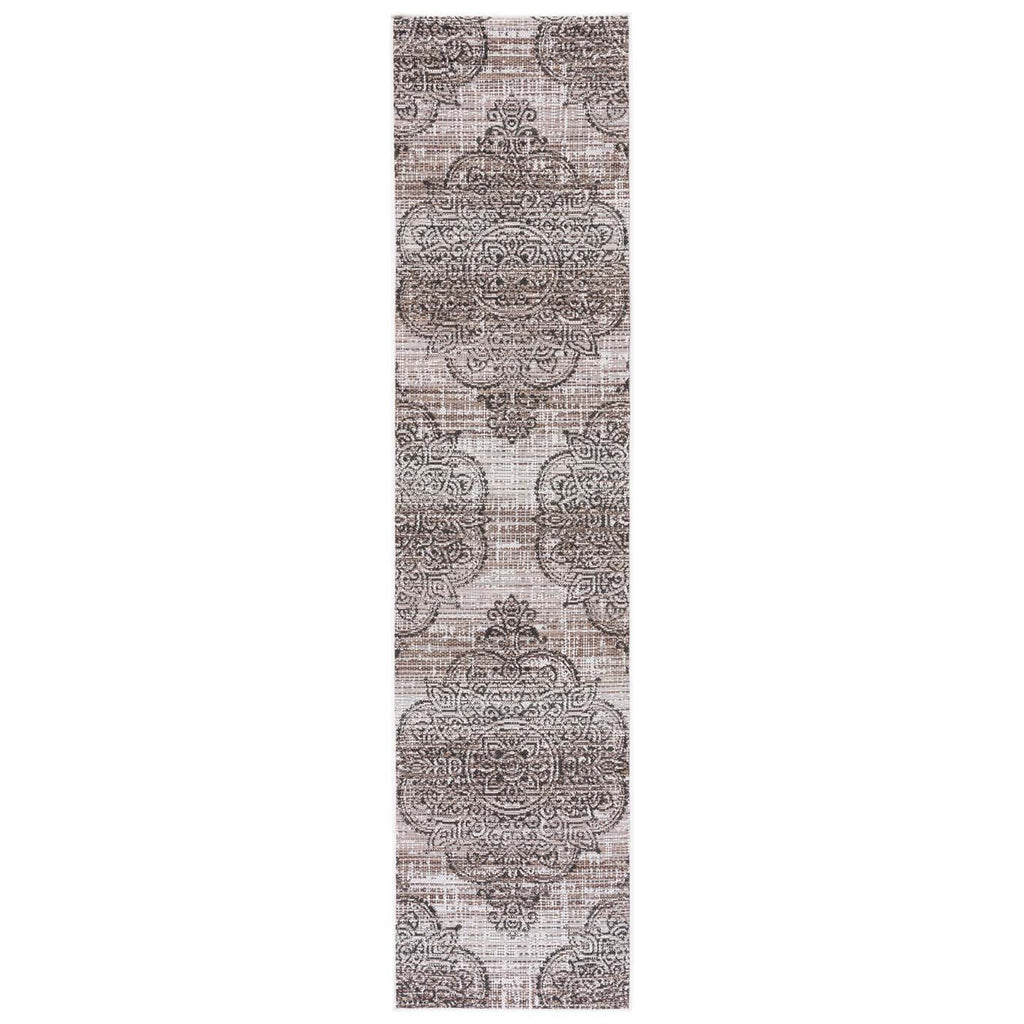 Safavieh Havana Rug Collection: HAV319E - Light Brown / Black