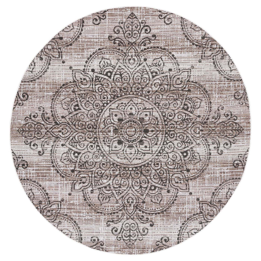 Safavieh Havana Rug Collection: HAV319E - Light Brown / Black