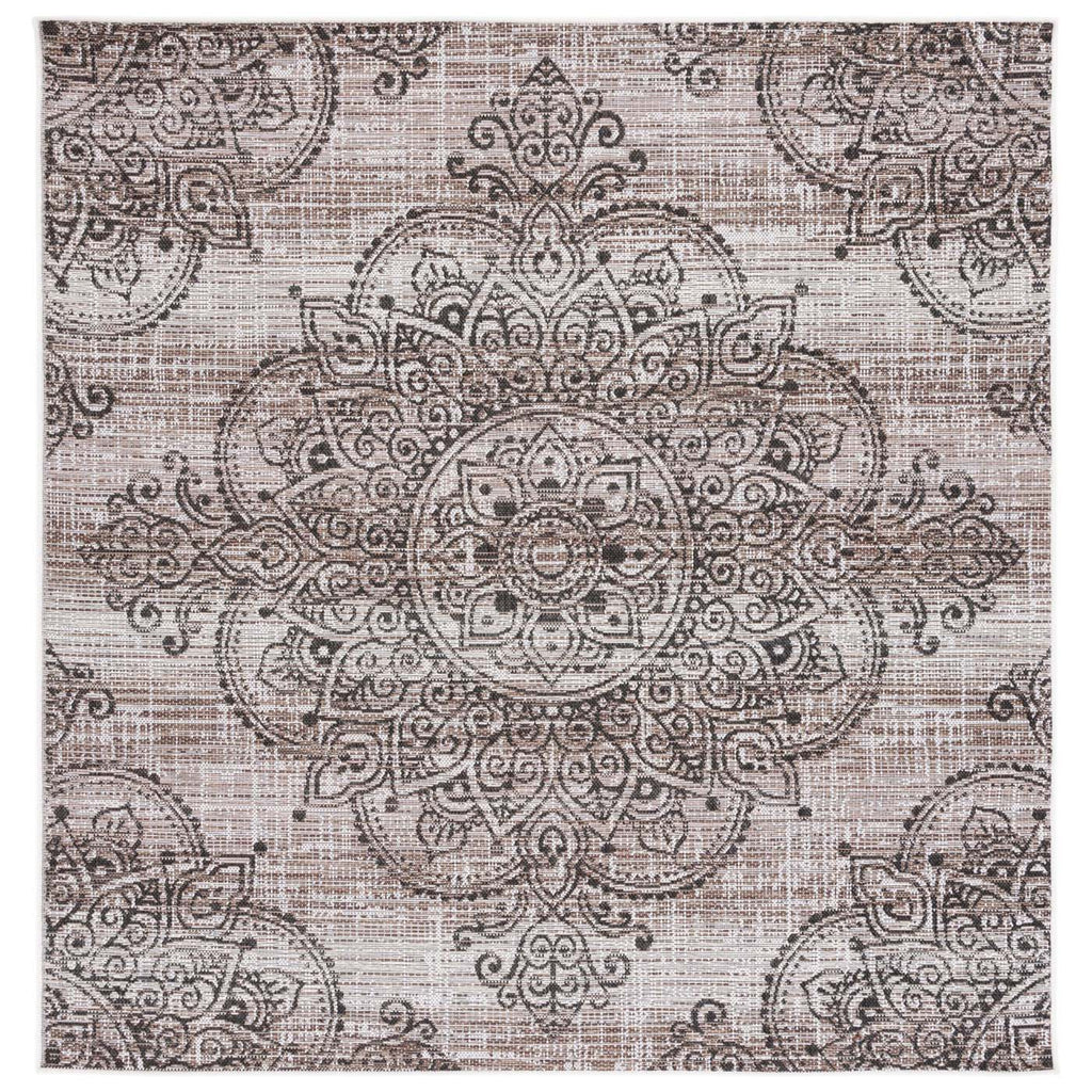 Safavieh Havana Rug Collection: HAV319E - Light Brown / Black