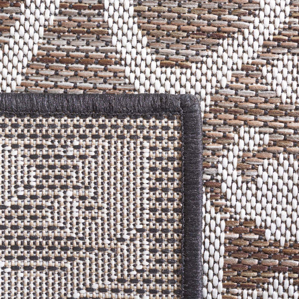 Safavieh Havana Rug Collection: HAV321E - Light Brown / Ivory