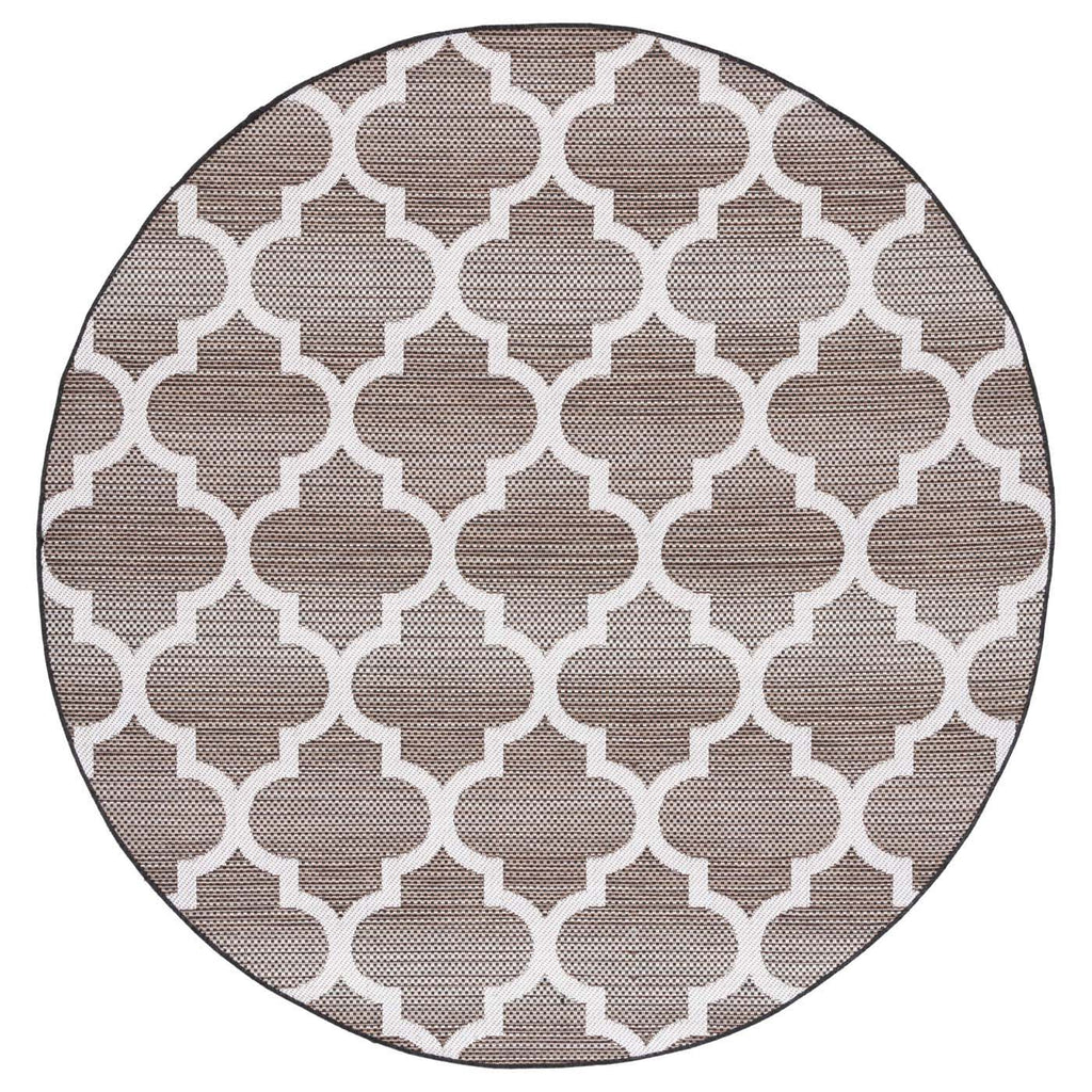 Safavieh Havana Rug Collection: HAV329E - Light Brown / Ivory