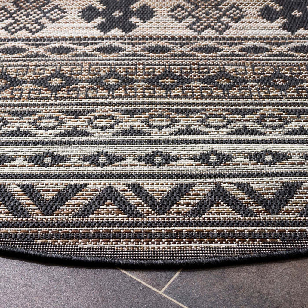 Safavieh Havana Rug Collection: HAV331T - Brown / Black