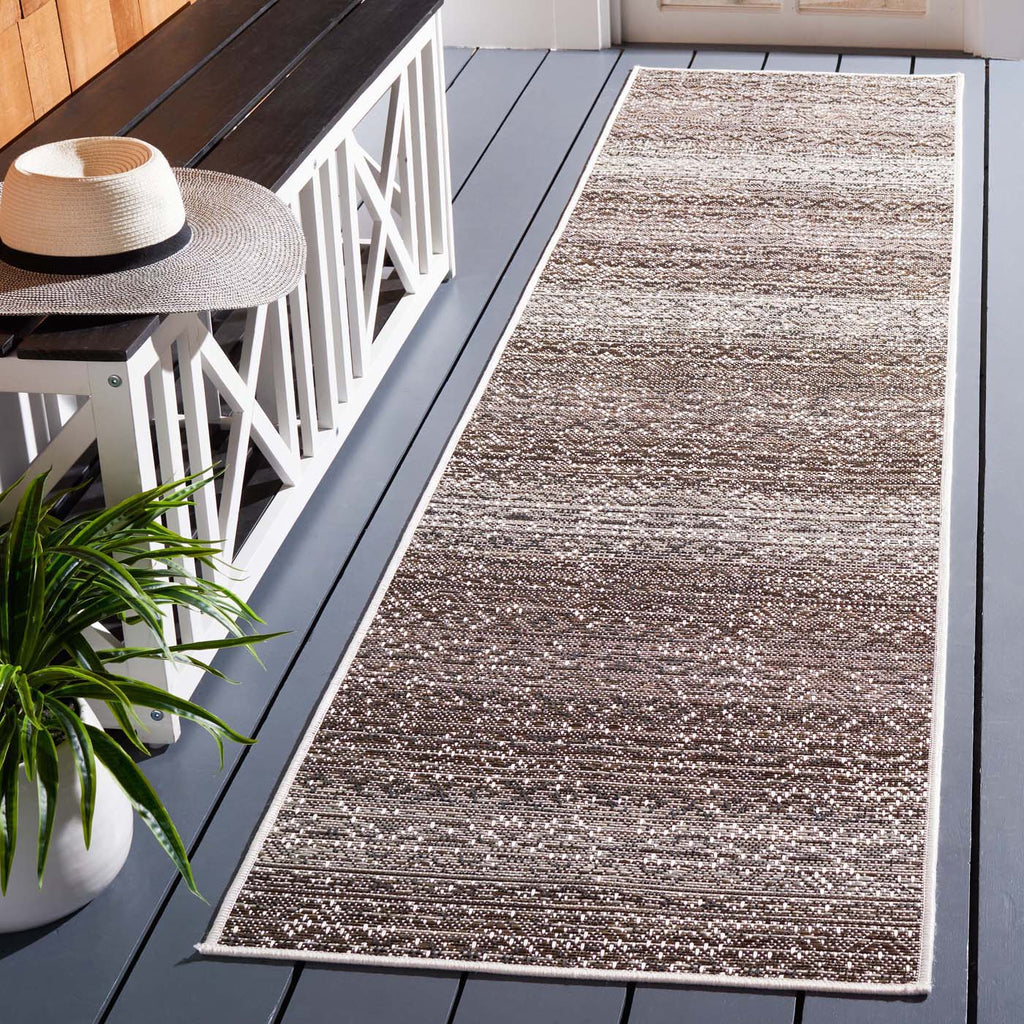 Safavieh Havana Rug Collection: HAV350E - Light Brown / Ivory