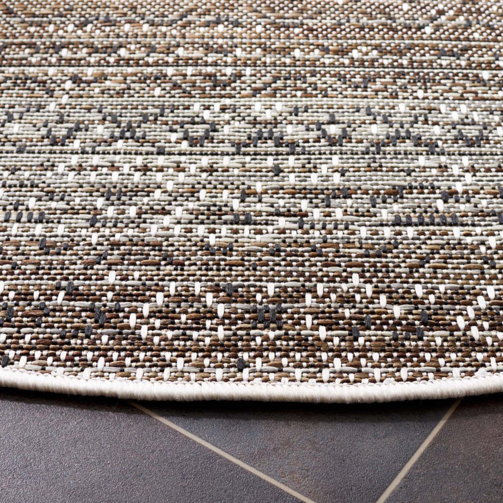 Safavieh Havana Rug Collection: HAV350E - Light Brown / Ivory