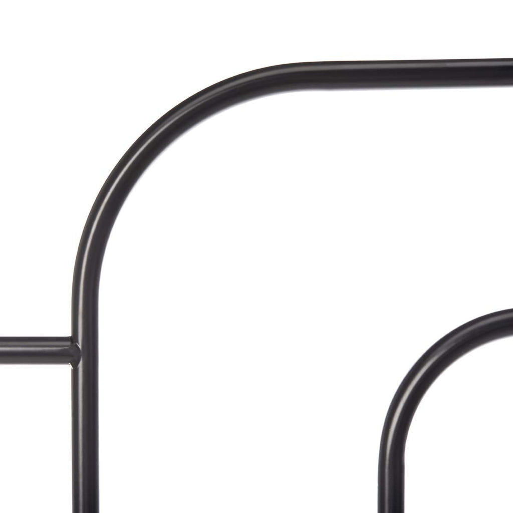 Safavieh Paloma Metal Retro Headboard - Black