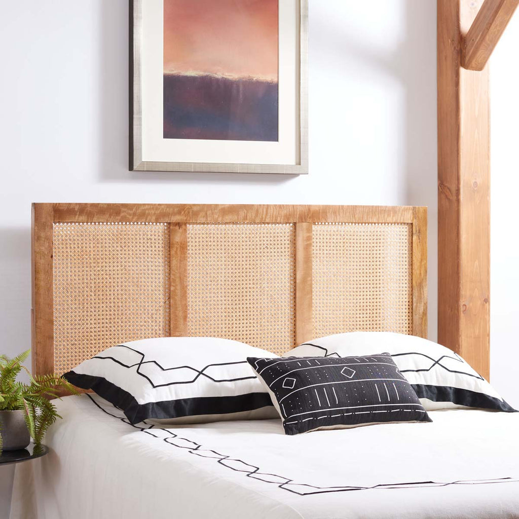 Safavieh Vienna Cane Headboard - Natural