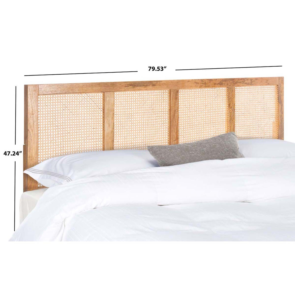 Safavieh Vienna Cane Headboard - Natural