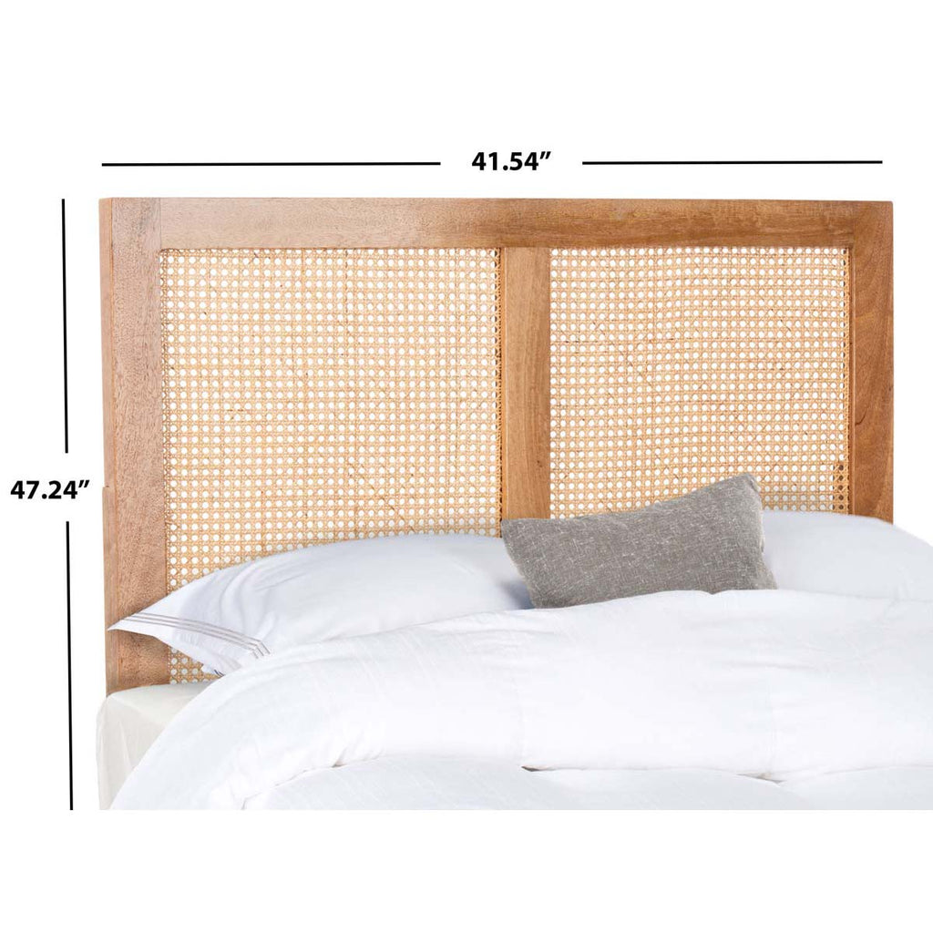 Safavieh Vienna Cane Headboard - Natural