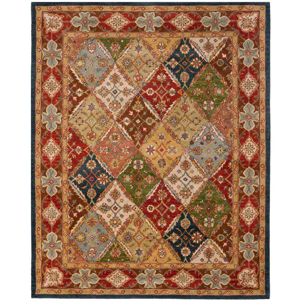 Safavieh Heritage Rug Collection HG316B - Green / Red