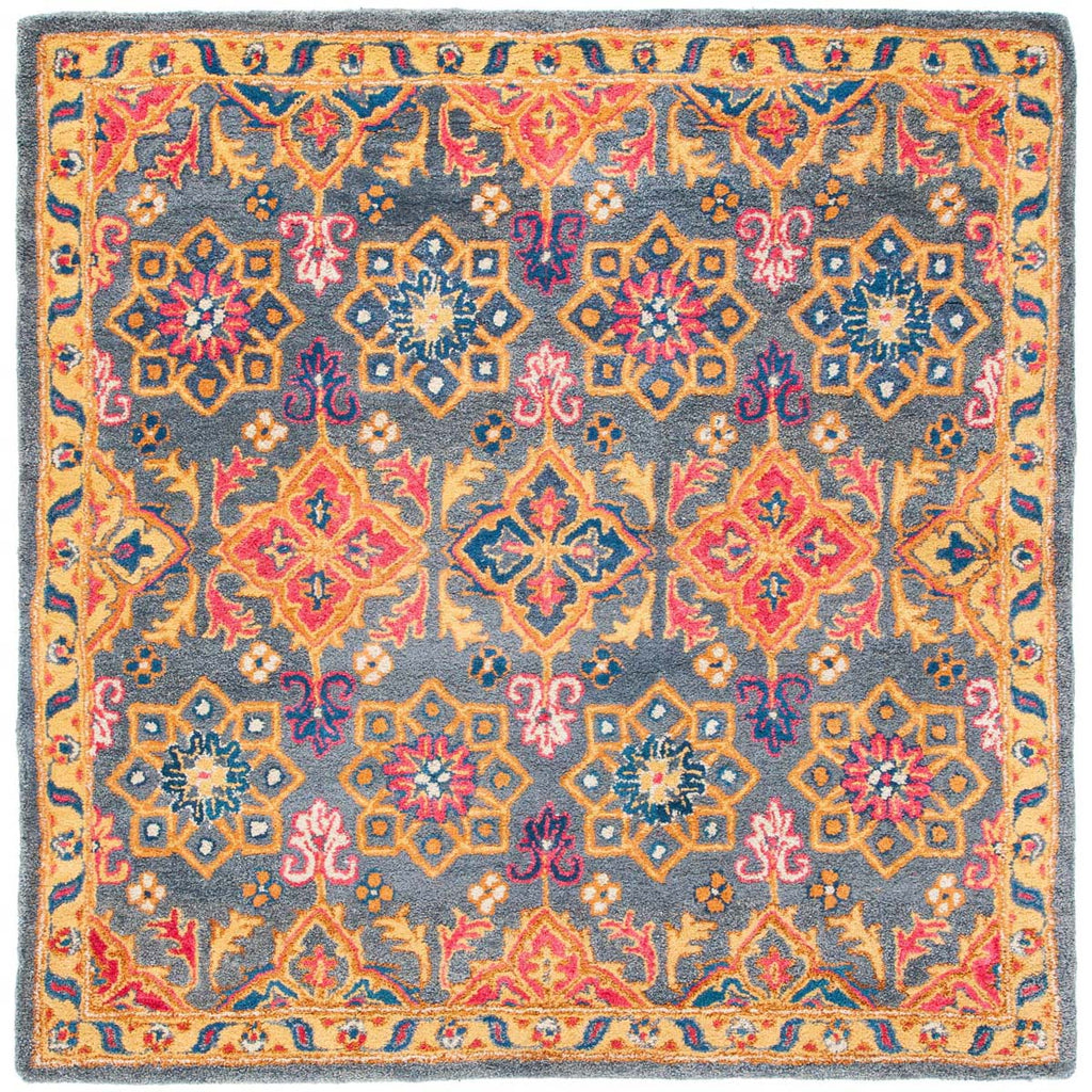 Safavieh Heritage Rug Collection HG415H - Charcoal / Multi