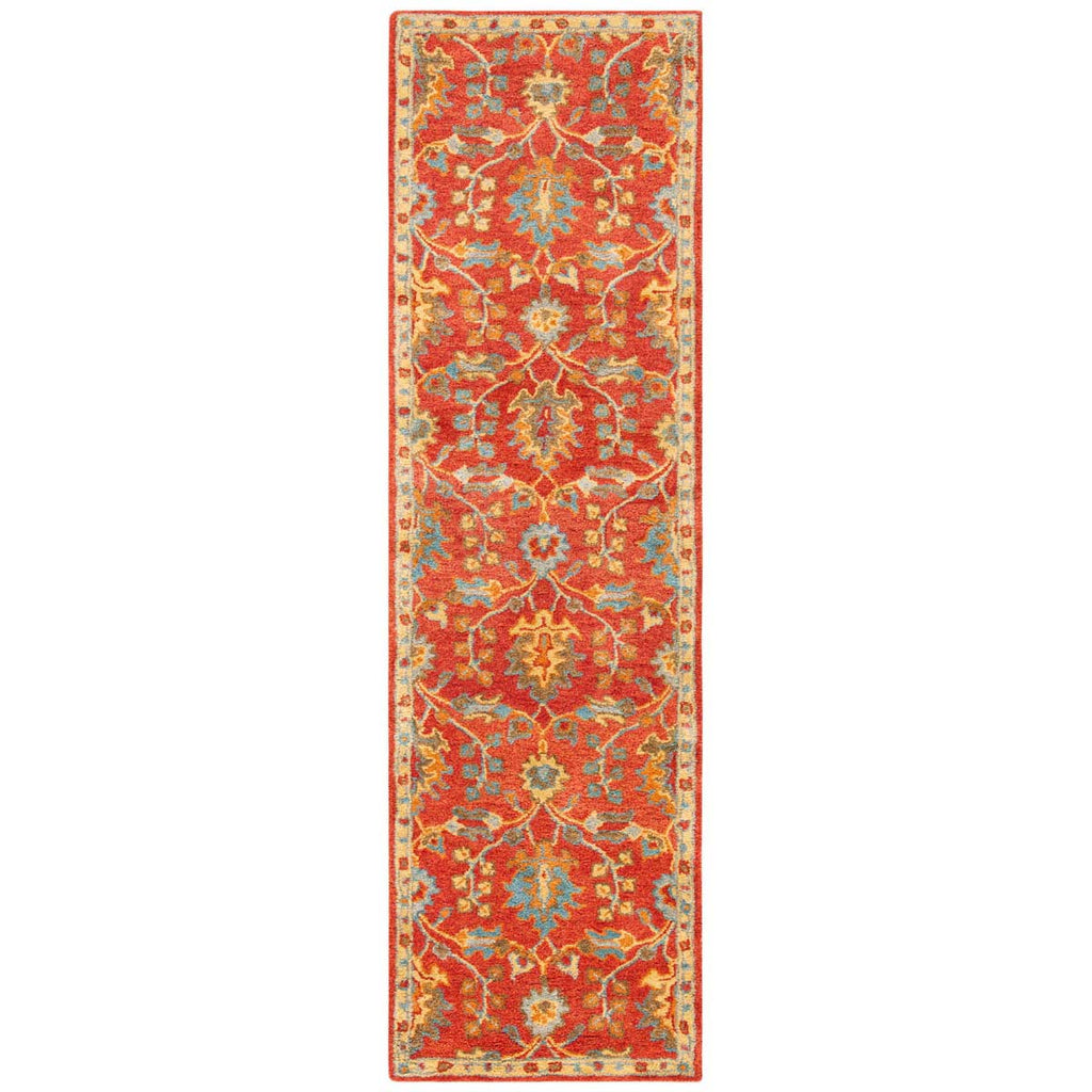 Safavieh Heritage Rug Collection HG417Q - Red / Multi