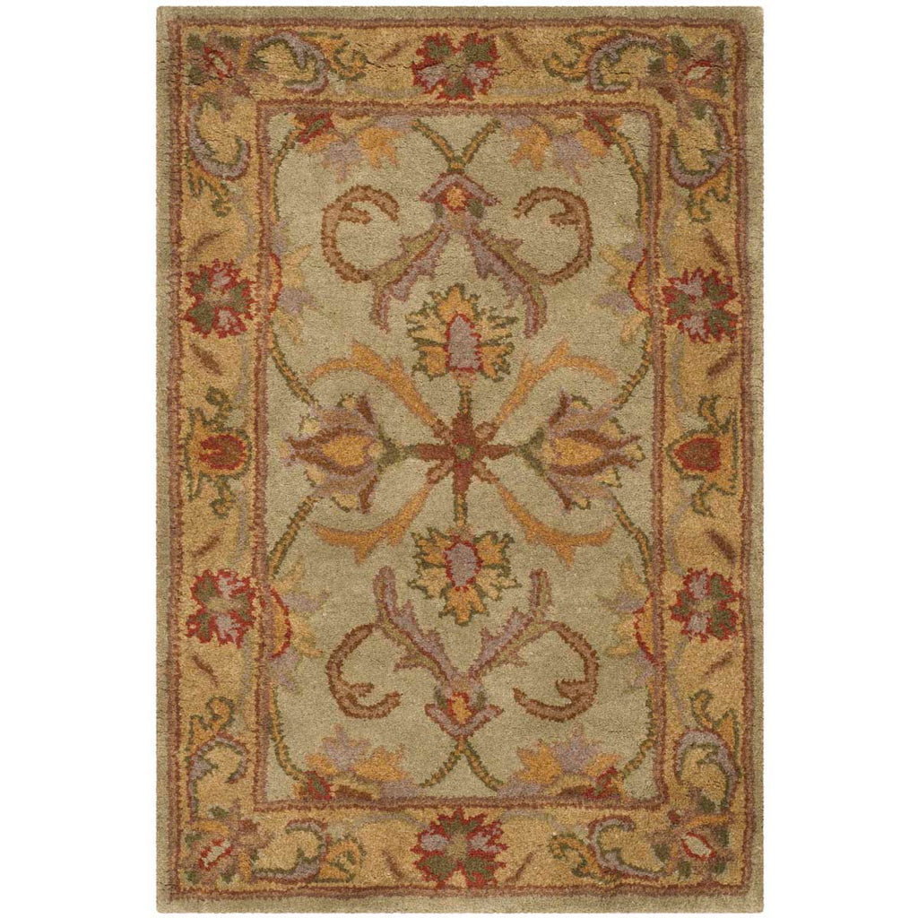 Safavieh Heritage Rug Collection HG811A - Green / Gold