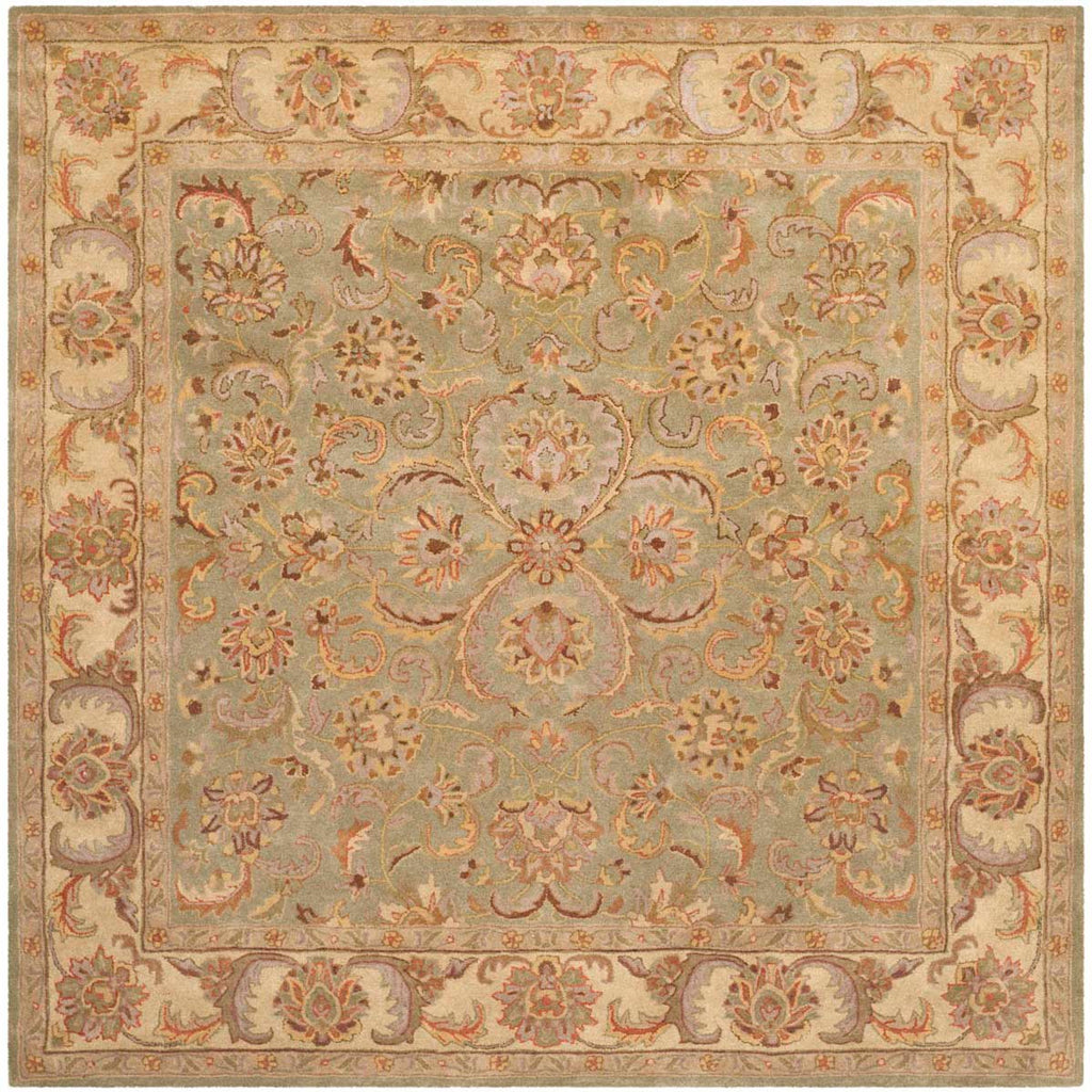 Safavieh Heritage Rug Collection HG811A - Green / Gold