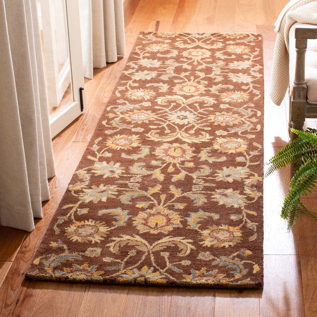 Safavieh Heritage Rug Collection HG921A - Brown / Gold