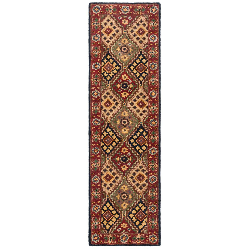 Safavieh Heritage Rug Collection HG927Q - Red / Beige