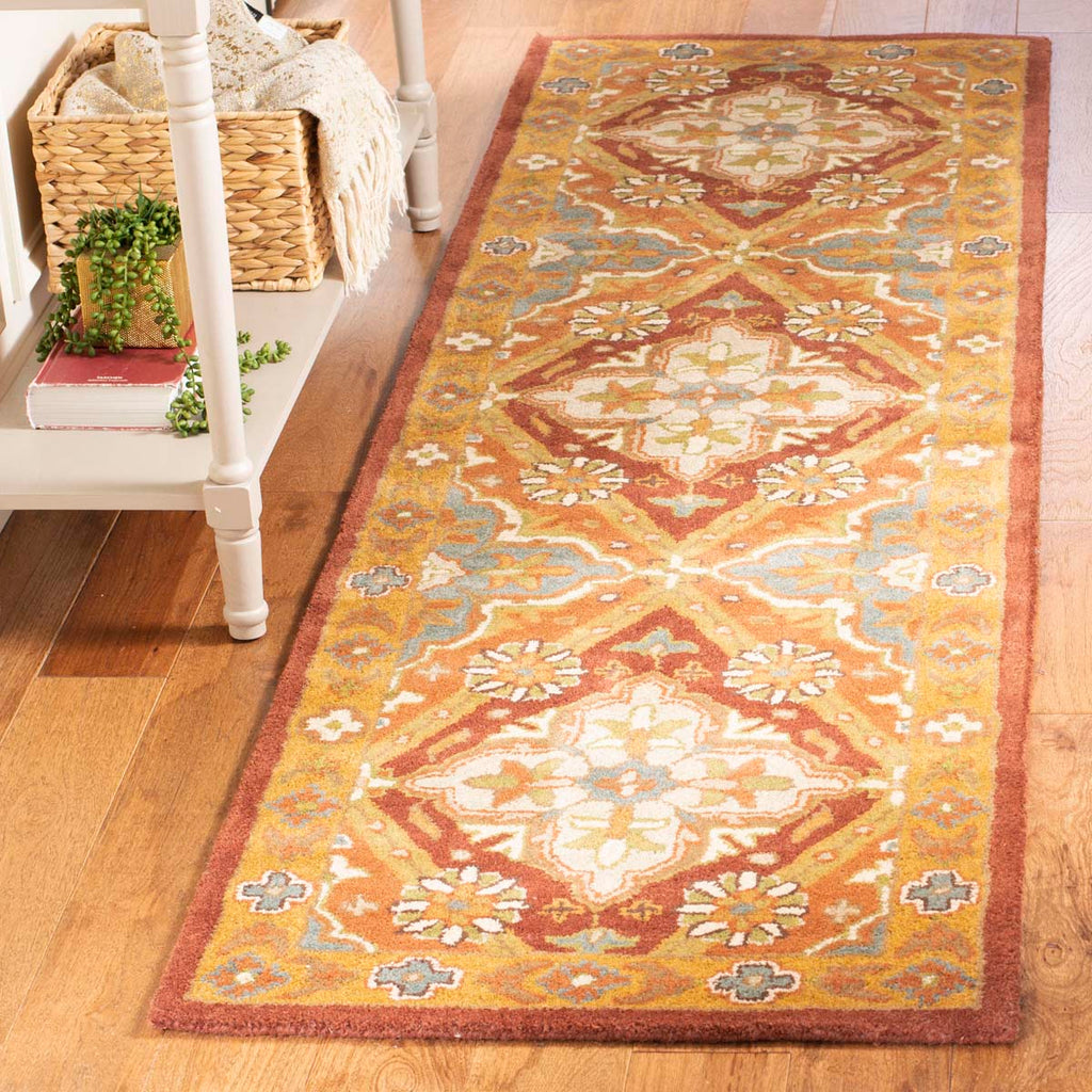 Safavieh Heritage Rug Collection HG948A - Rust