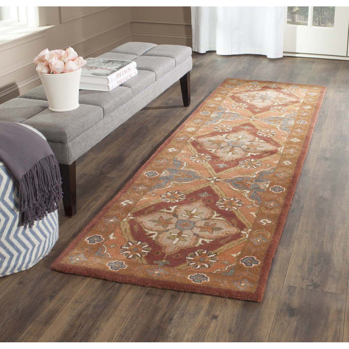 Safavieh Heritage Rug Collection HG948A - Rust
