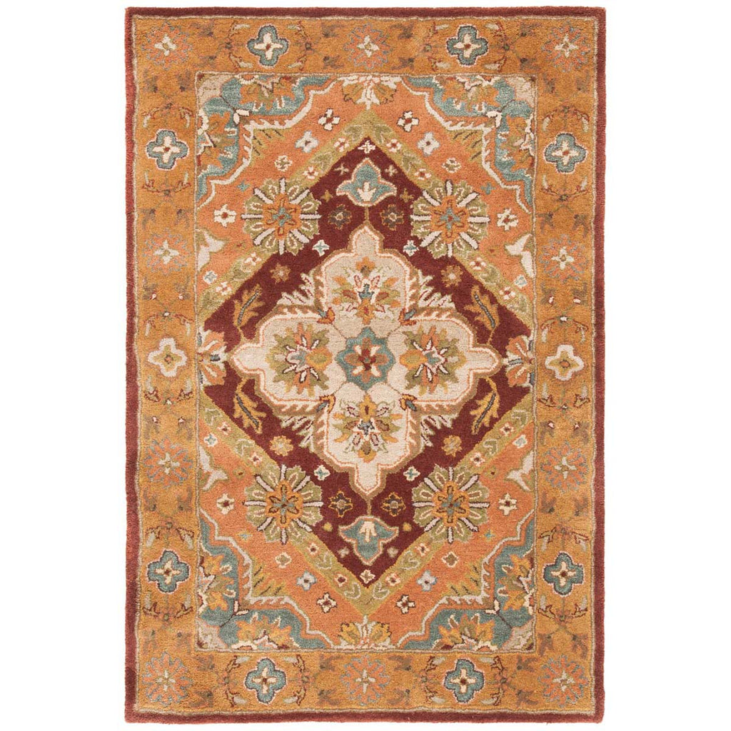 Safavieh Heritage Rug Collection HG948A - Rust