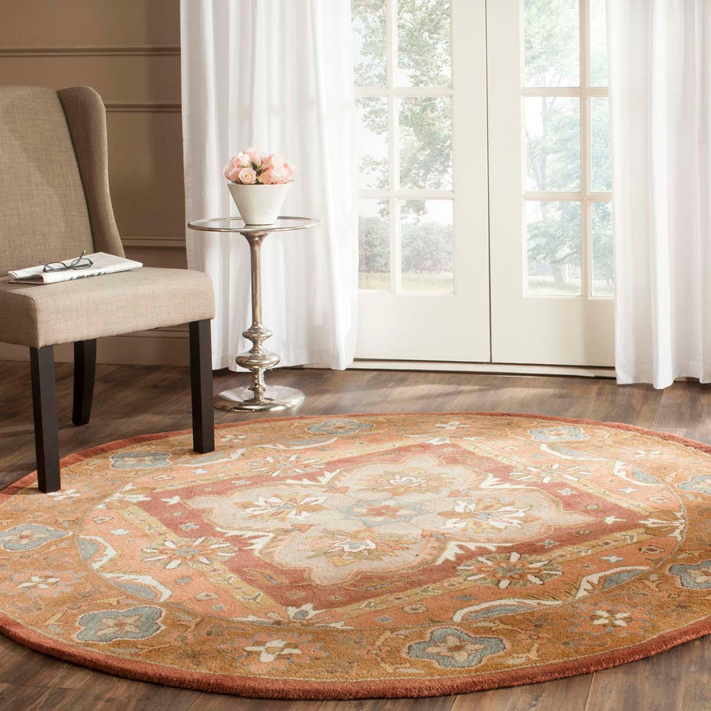 Safavieh Heritage Rug Collection HG948A - Rust