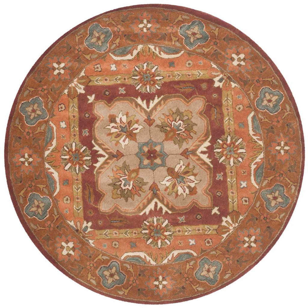 Safavieh Heritage Rug Collection HG948A - Rust