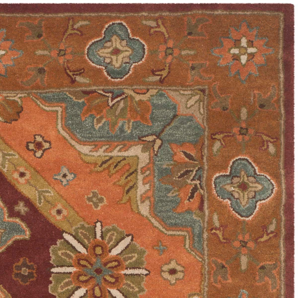 Safavieh Heritage Rug Collection HG948A - Rust