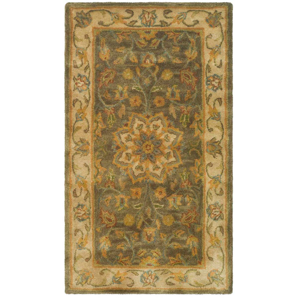 Safavieh Heritage Rug Collection HG954A - Green / Taupe