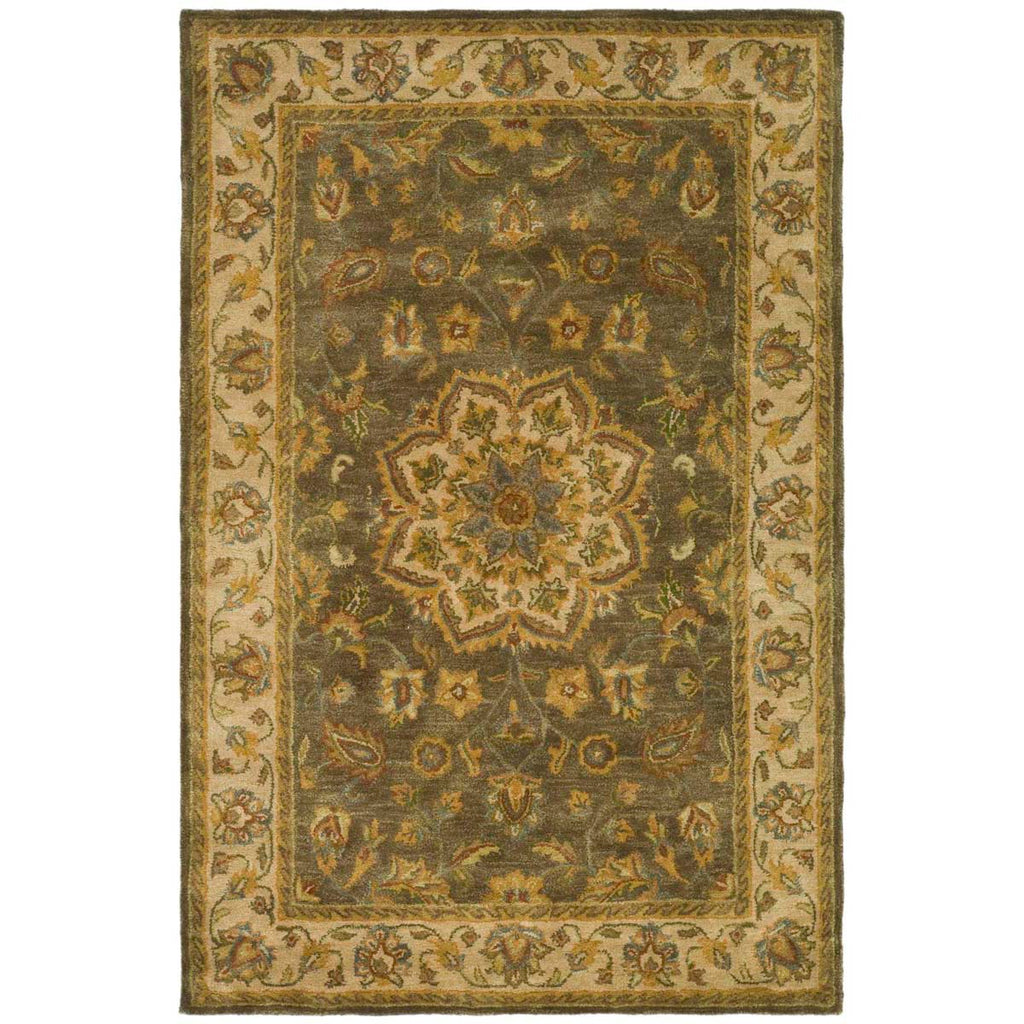 Safavieh Heritage Rug Collection HG954A - Green / Taupe