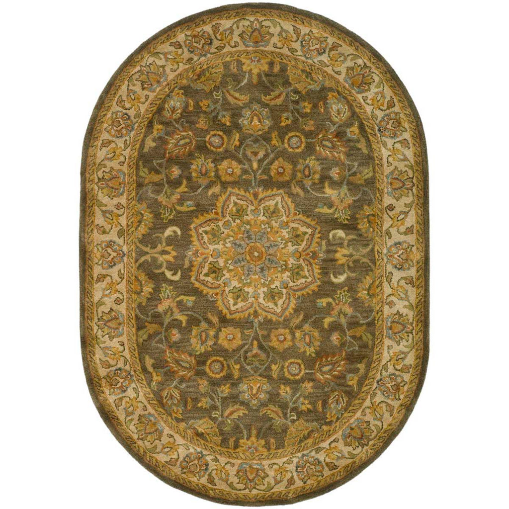 Safavieh Heritage Rug Collection HG954A - Green / Taupe