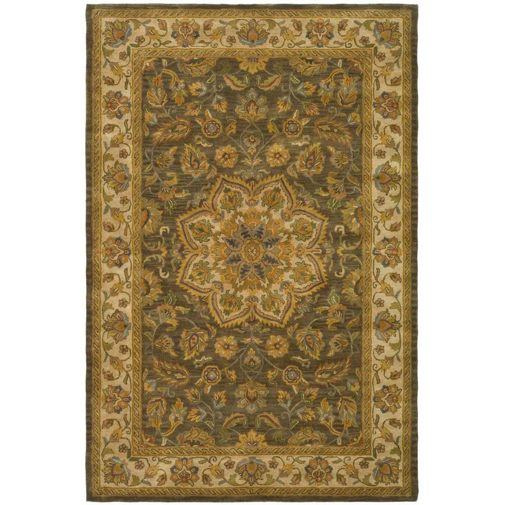 Safavieh Heritage Rug Collection HG954A - Green / Taupe