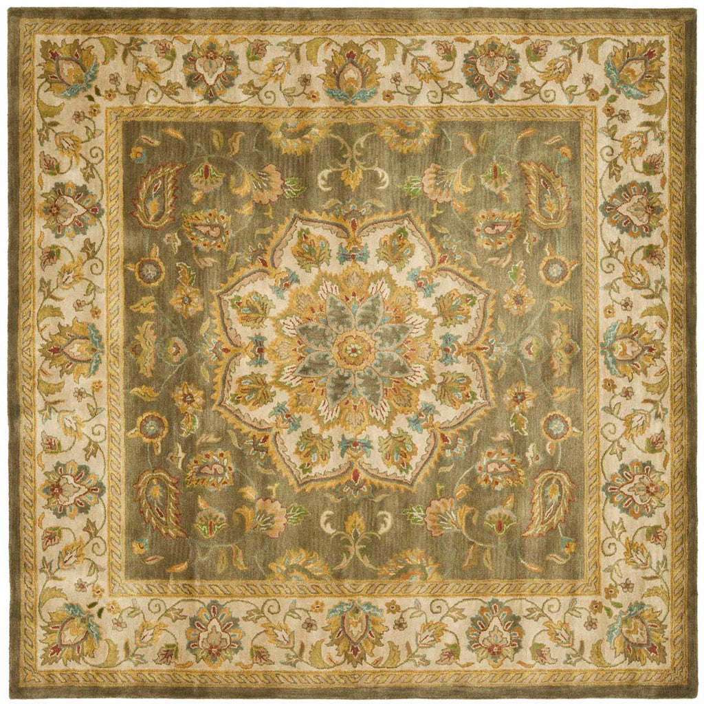 Safavieh Heritage Rug Collection HG954A - Green / Taupe