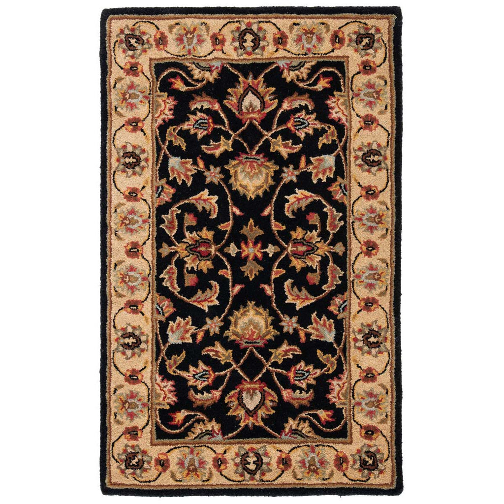 Safavieh Heritage Rug Collection HG957A - Black / Beige