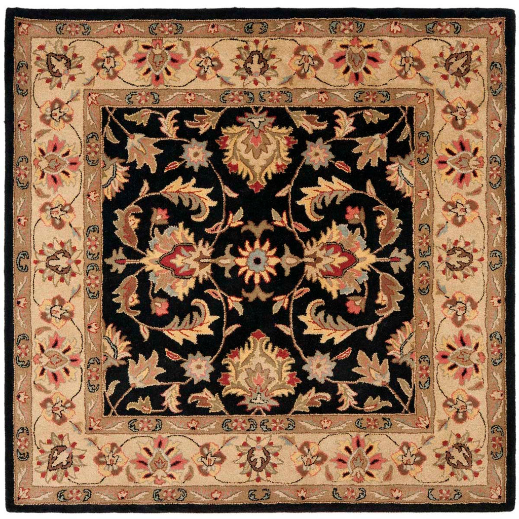 Safavieh Heritage Rug Collection HG957A - Black / Beige