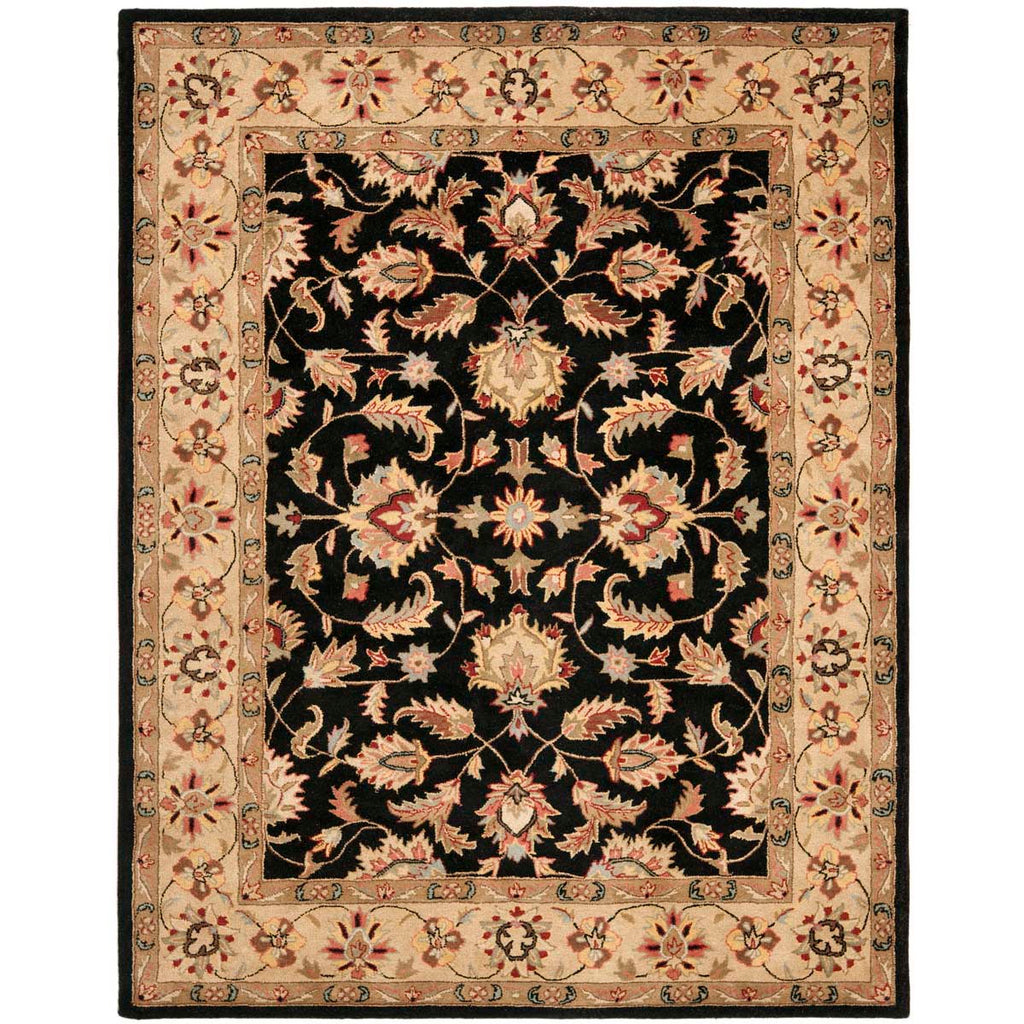 Safavieh Heritage Rug Collection HG957A - Black / Beige