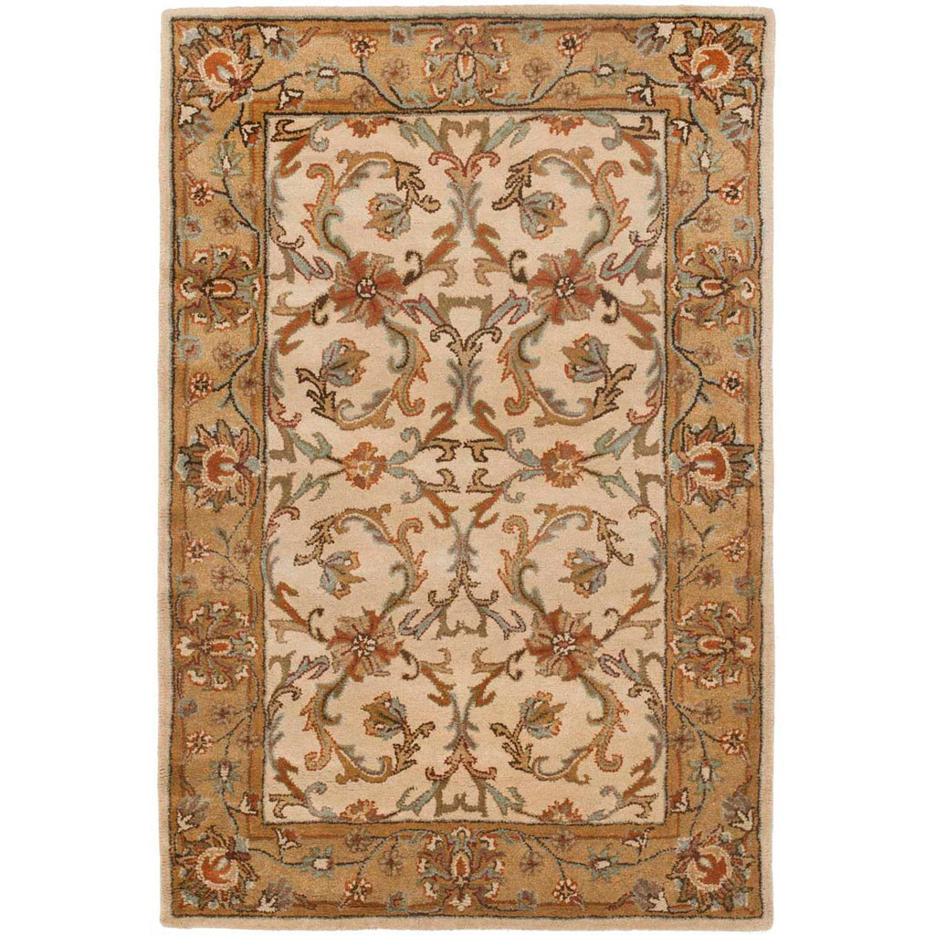 Safavieh Heritage Rug Collection HG967A - Beige / Gold