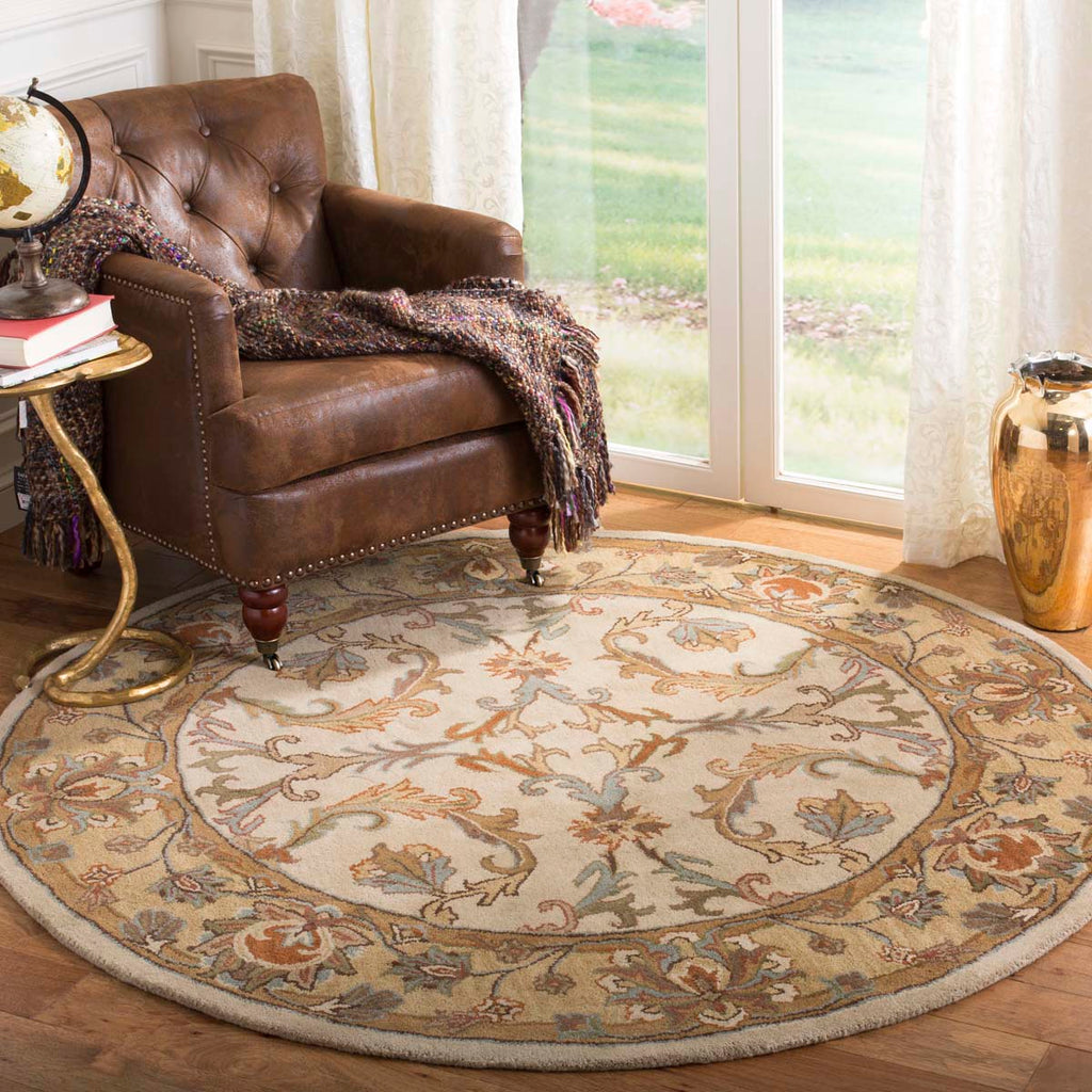 Safavieh Heritage Rug Collection HG967A - Beige / Gold