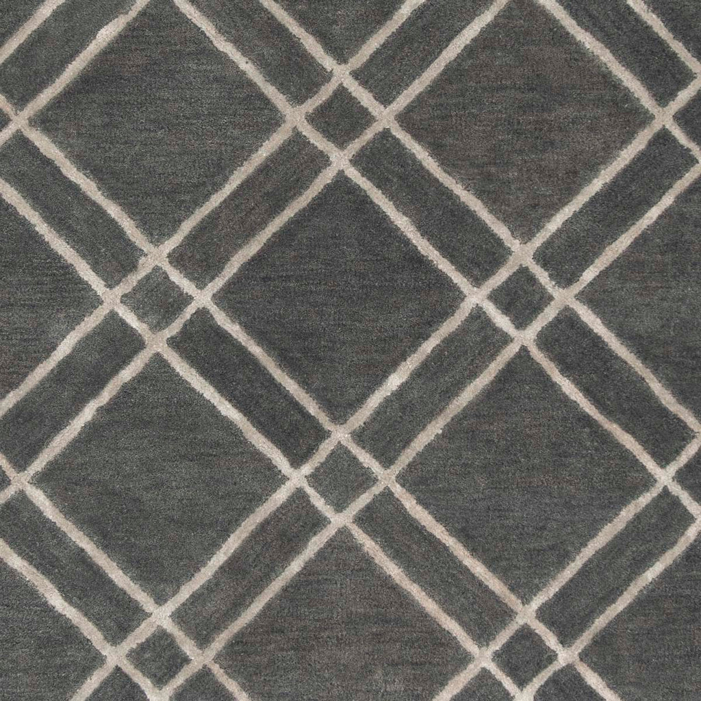 Safavieh Himalaya Rug Collection HIM901F - Dark Grey / Ivory