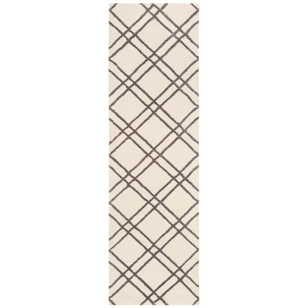 Safavieh Himalaya Rug Collection HIM901H - Ivory / Dark Grey