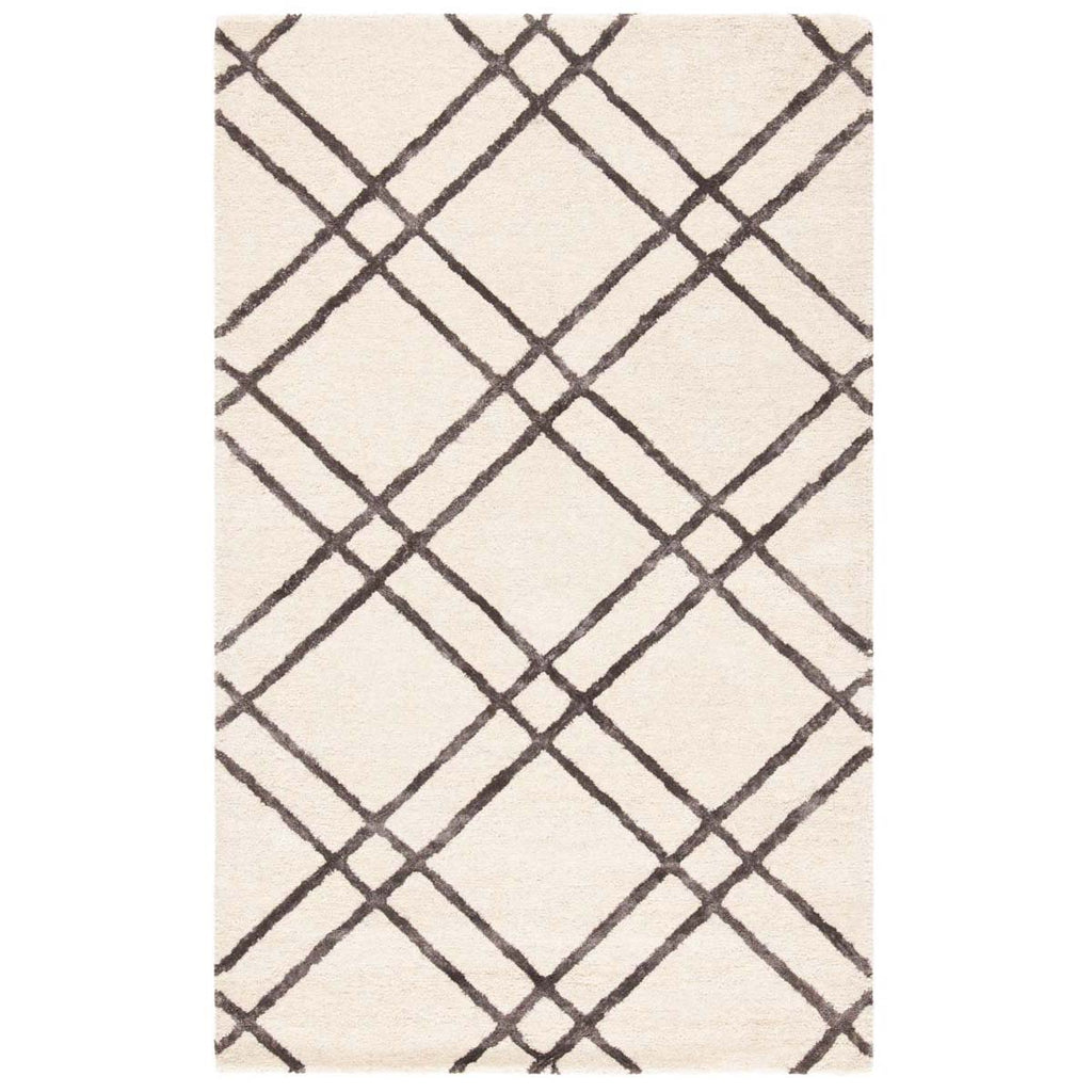 Safavieh Himalaya Rug Collection HIM901H - Ivory / Dark Grey