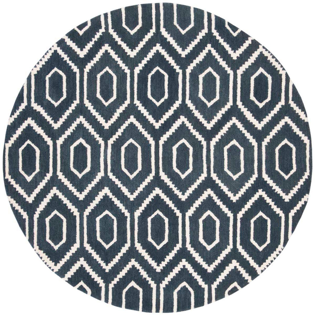 Safavieh Himalaya Rug Collection HIM902N - Navy / Ivory