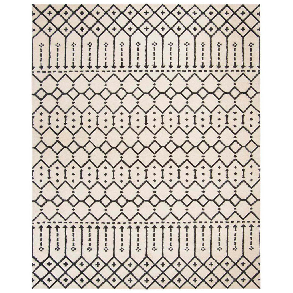 Safavieh Himalaya Rug Collection HIM903A - Ivory / Black