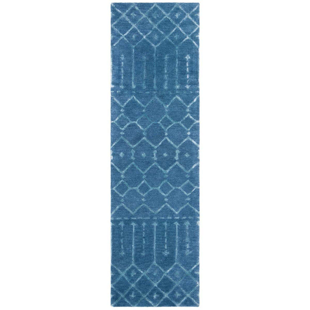 Safavieh Himalaya Rug Collection HIM903N - Navy / Silver