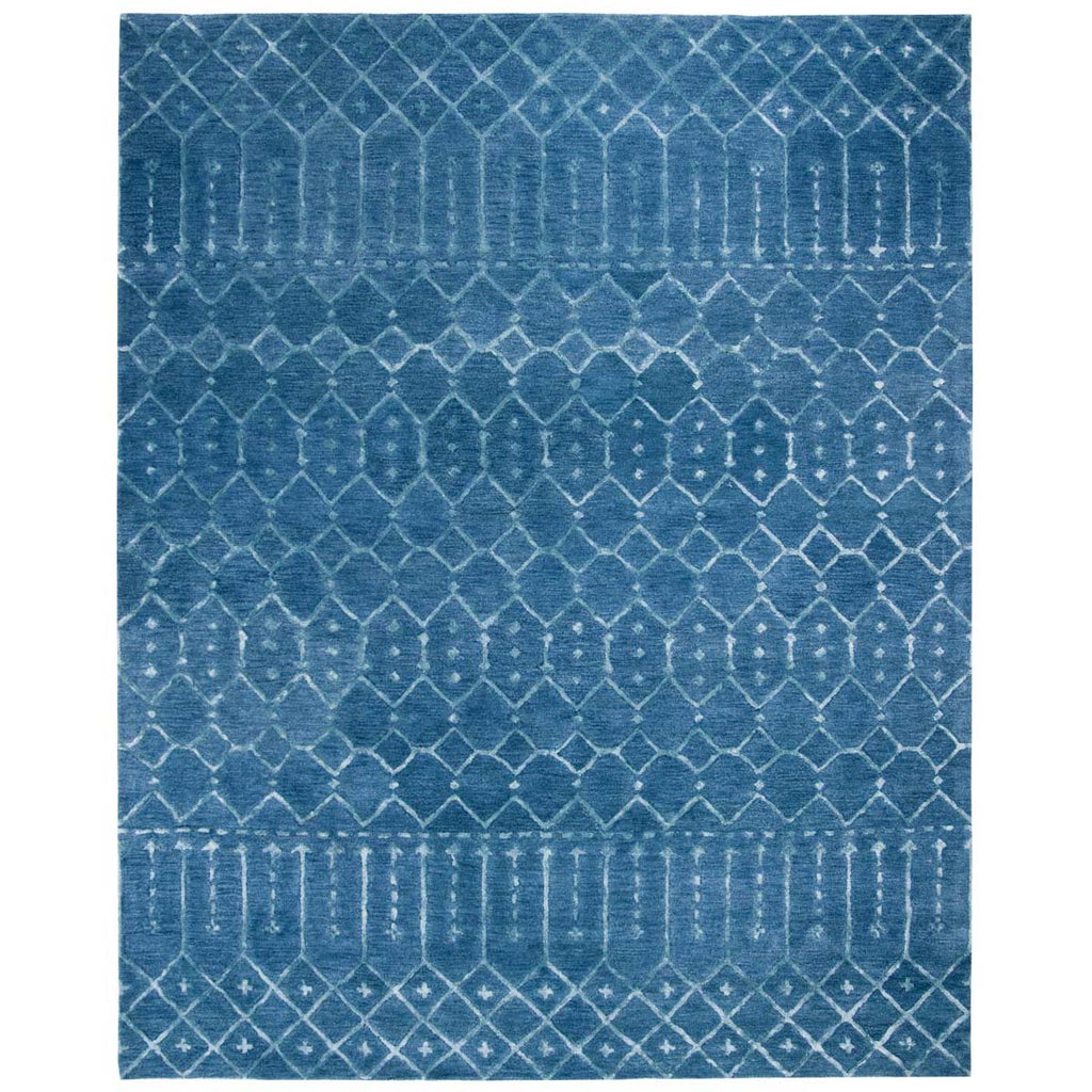 Safavieh Himalaya Rug Collection HIM903N - Navy / Silver