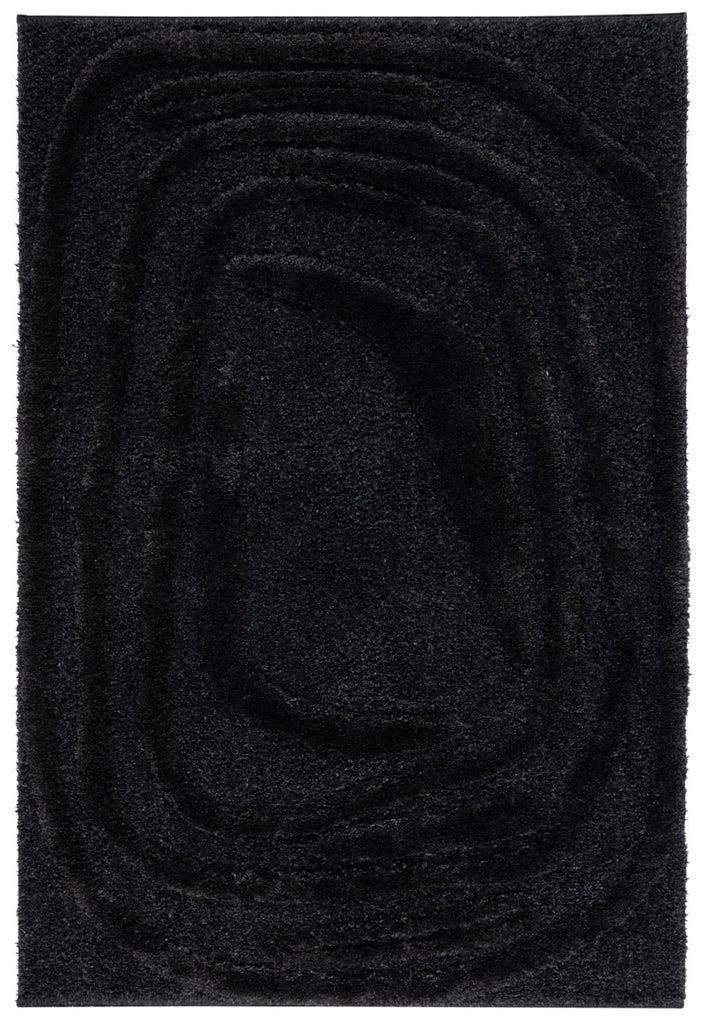 Safavieh Hi-Lo Shag Rug Collection: HLS214Z - Black