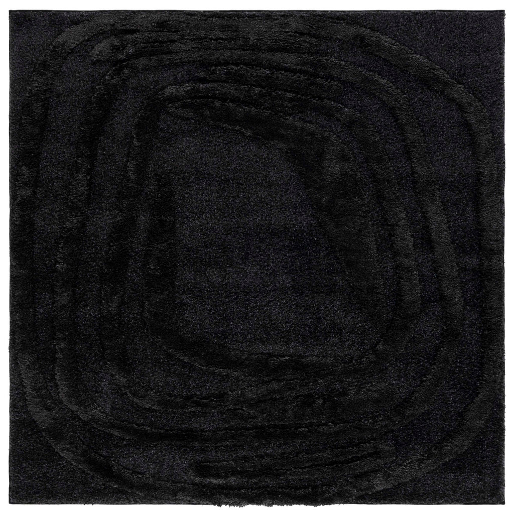 Safavieh Hi-Lo Shag Rug Collection: HLS214Z - Black