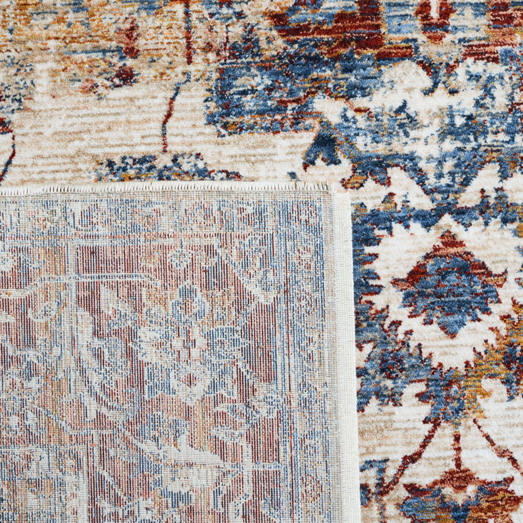 Safavieh Heirloom Collection, HRL796A - Ivory / Blue Rust