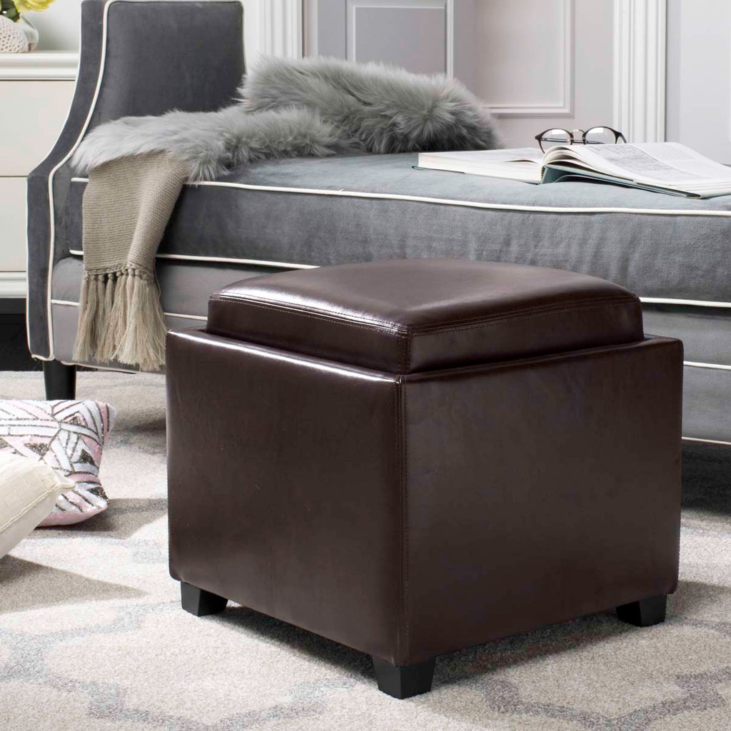 Safavieh Bobbi Tray Storage Ottoman - Cordavan