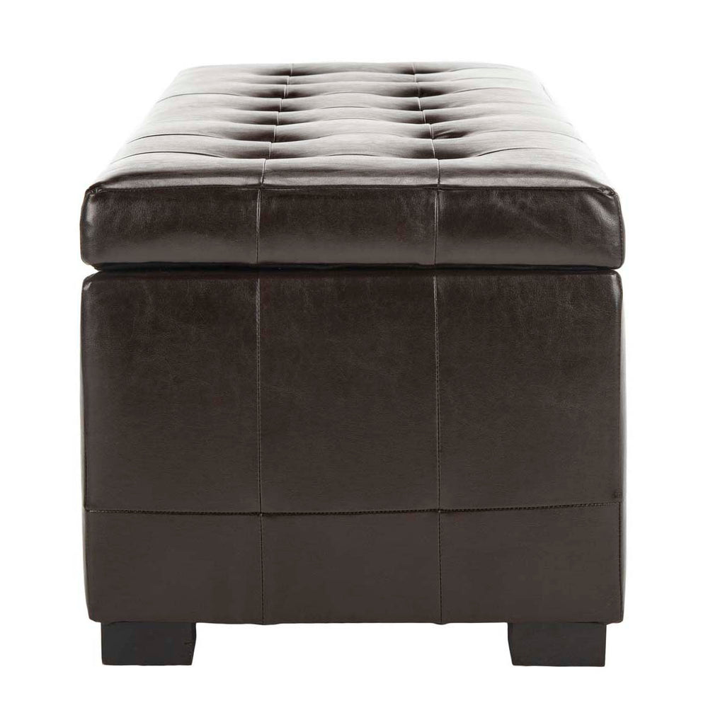 Safavieh Large Manhattan Storage Bench - Brown