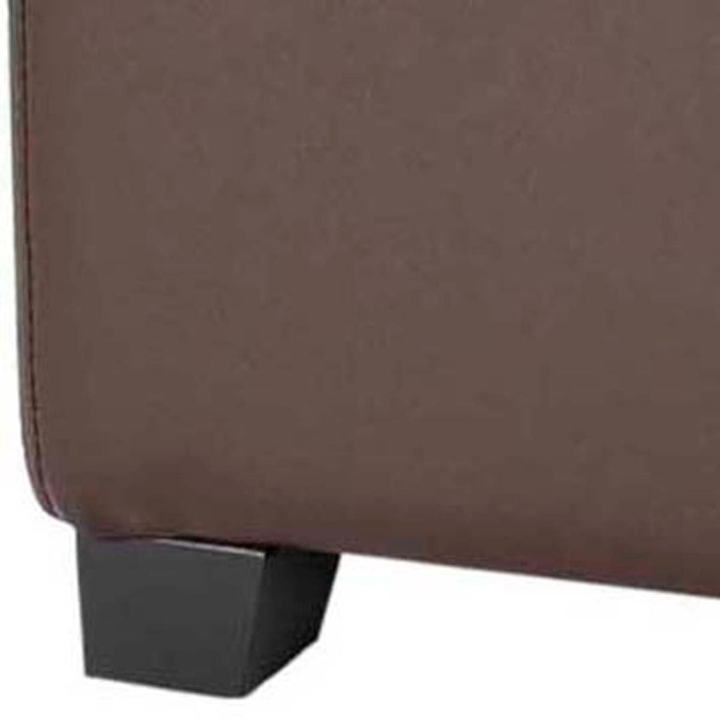 Safavieh Harrison Single Tray Ottoman - Brown