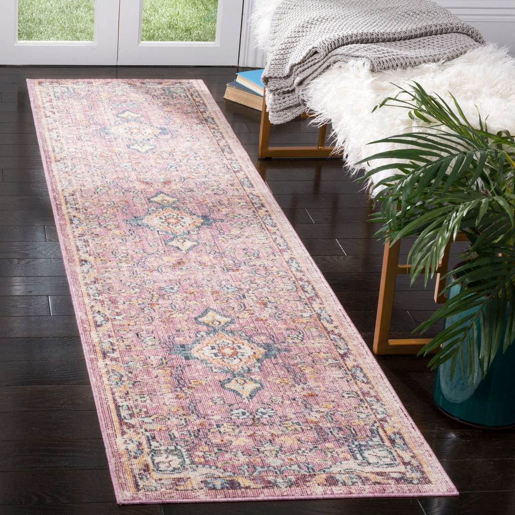 Safavieh Illusion Rug Collection ILL700A - Light Purple / Purple