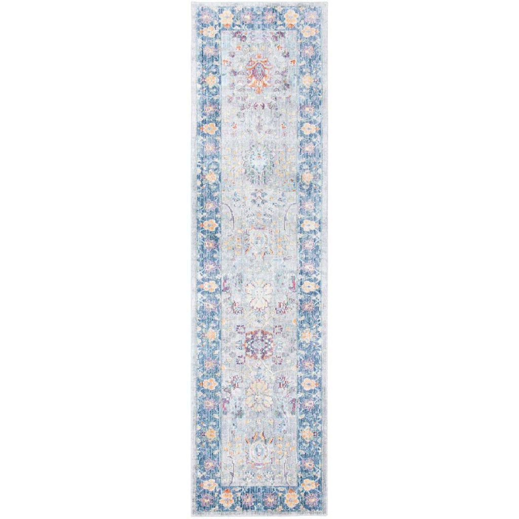 Safavieh Illusion Rug Collection ILL703A - Light Grey / Purple